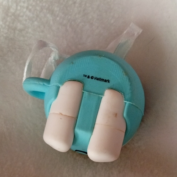 Hallmark Blue and White Smiling Mug Ornament - Picture 3 of 3